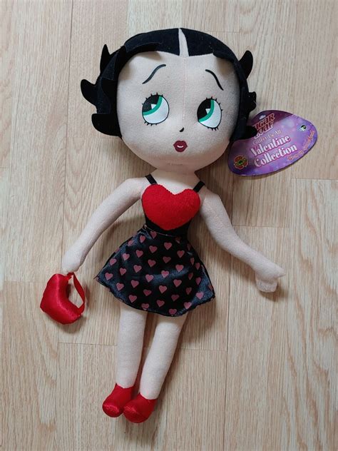 Betty Boop Plush Doll 2015 Valentine Stuffed Toy Kellytoy Cartoon Character Ebay