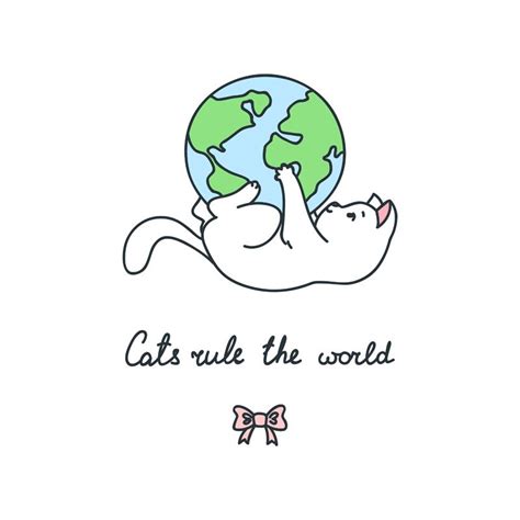 Cats Rule The World In 2021 Drawing And Illustration How To Draw Hands