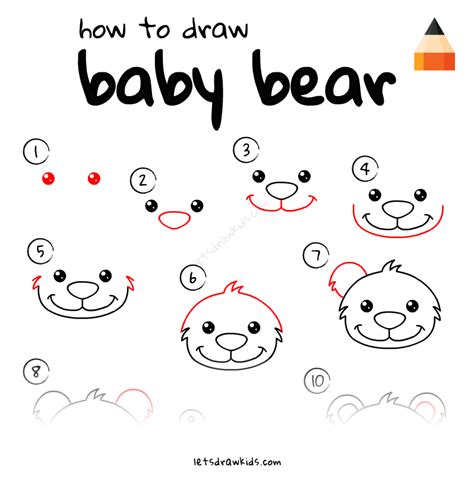 How To Draw A Cartoon Bear You Can Do It Youtube