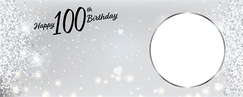 100th Birthday Personalised Banners