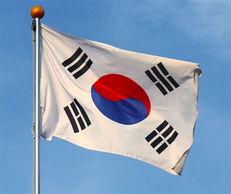 Lista 92 Foto Bandera De Corea Del Sur Imagenes Alta Definición