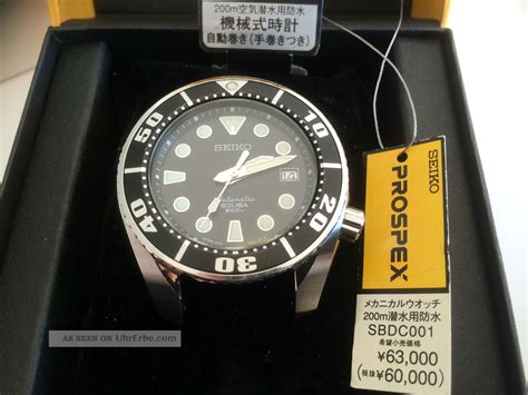Seiko Sbdc001 Sumo Prospex Automatic Scuba Divers 200m 6r15