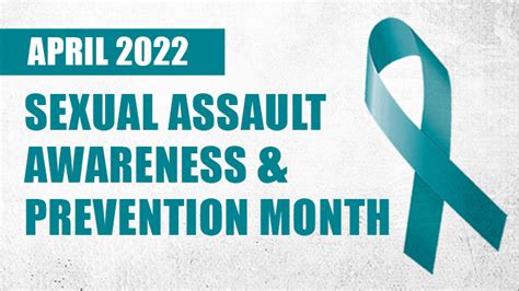 Sexual Assault Awarenessprevention Month April 2022 Events