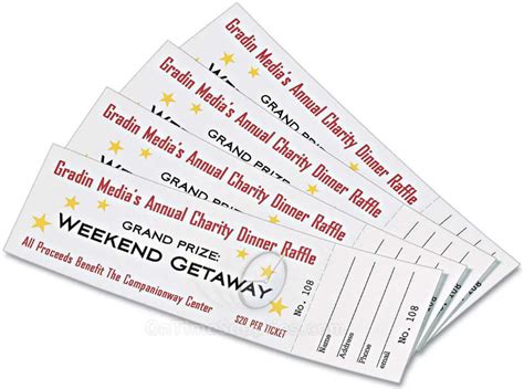 7 Best Images Of Avery Raffle Tickets Printable Avery Ticket With