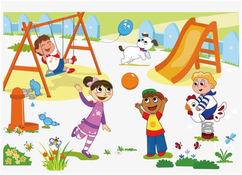Children Playing Clipart Play At Park And Other Clipart Images On
