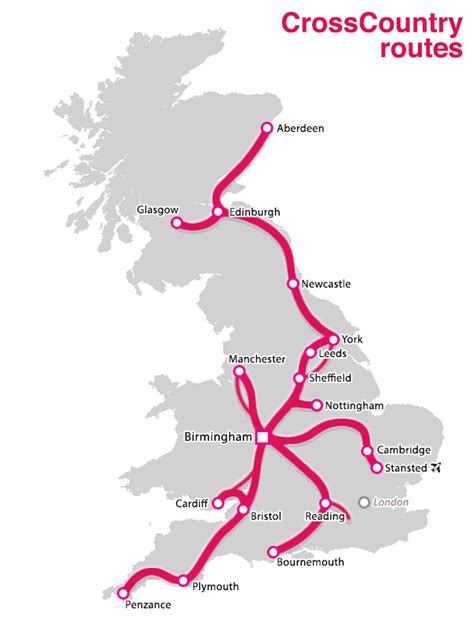 Crosscountry Trains In Britain Tickets And Schedule Britain Rails