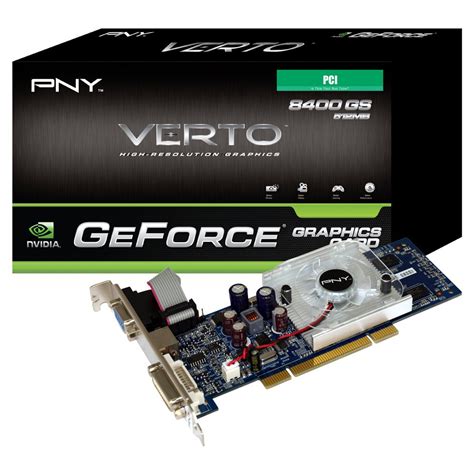 Pny Nvidia Geforce 8400 Gs 512 Mb Pci Video Graphics Card