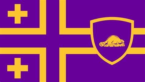 Flag Of The Byzantine Empire If It Was Taken Over By The Varangian