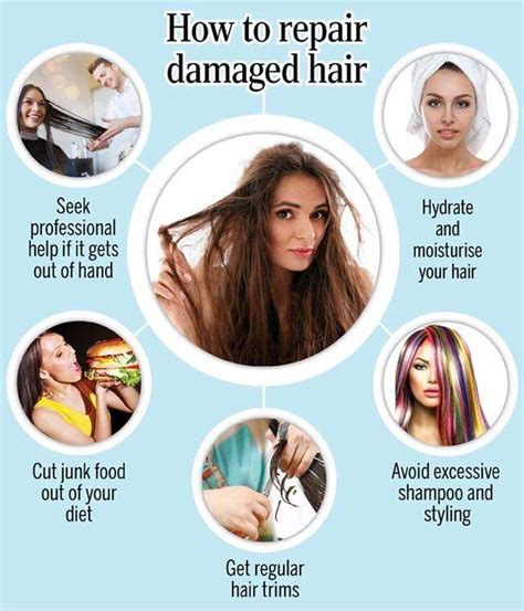 Top Image How To Fix Damaged Hair Thptnganamst Edu Vn