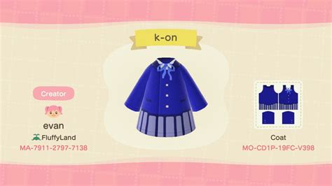 I Made The School Uniform In Animal Crossing Rkon