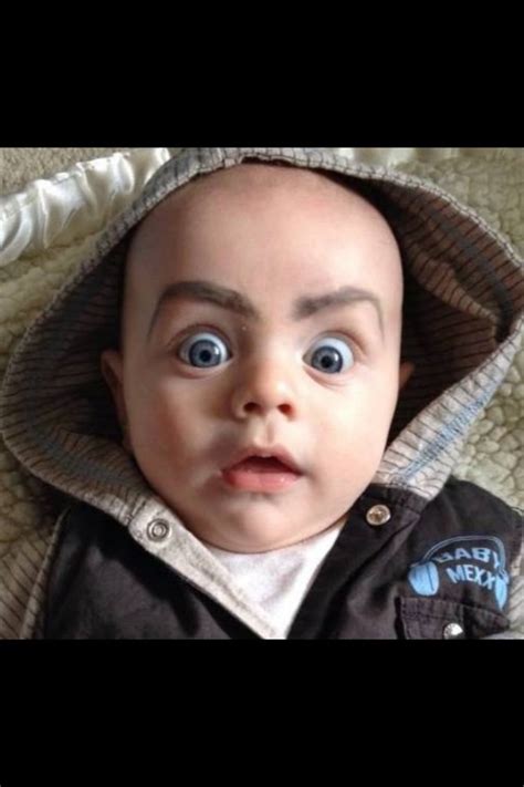 Draw Eyebrows On Your Baby