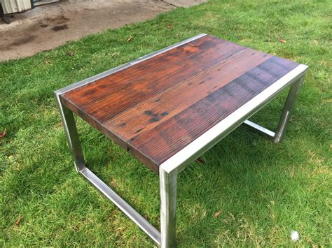 Industrial Coffee Table Reclaimed Wood By Urbanindustrialnw