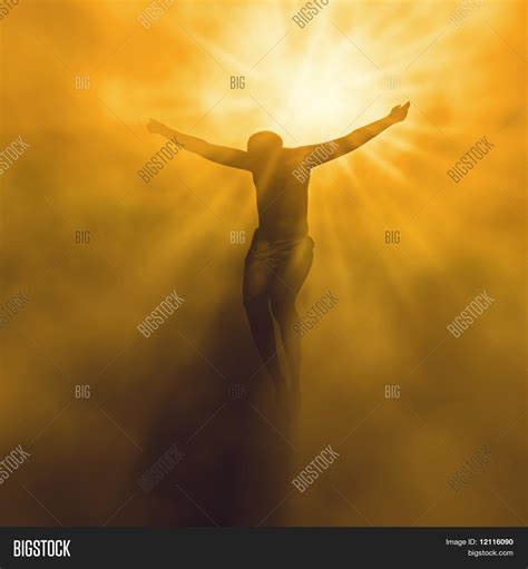 Jesus Christ Heaven Image And Photo Free Trial Bigstock