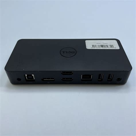 Dell D3100 Uhd 4k Usb 30 Docking Station No Power Adapter Used