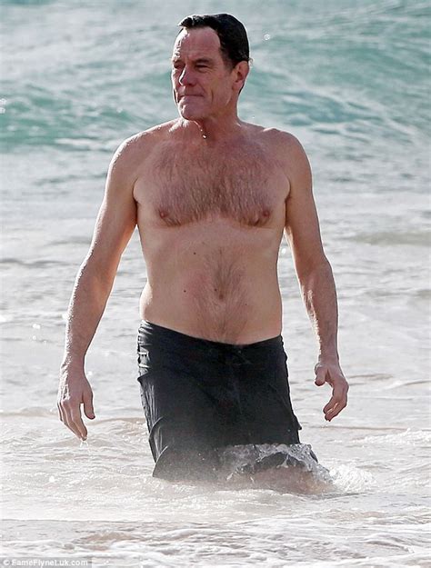 Shirtless Bryan Cranston Displays His Toned Torso During Hawaiian Getaway Daily Mail Online