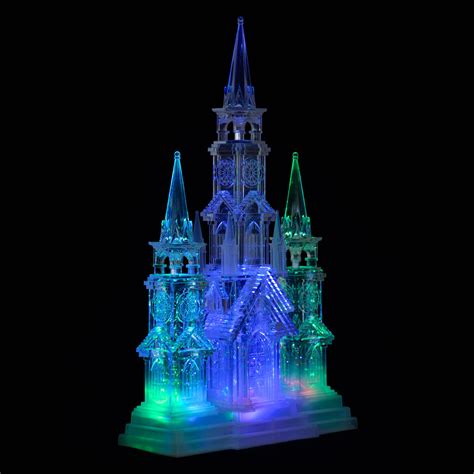 If one bulb burns out or even is removed, the rest of the lights stay lit. Colour Changing LED Light Up Glitter Water Ornament ...