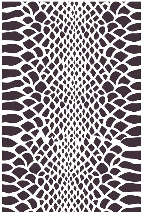 Animal Print Wallpaper Snake Skin Stencils