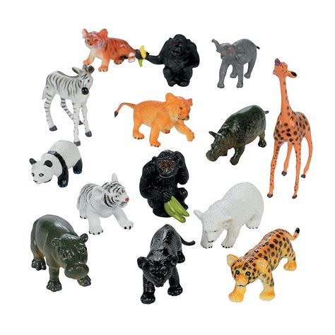 Baby Jungle Animals Toys 25 Pieces 780984259402 Ebay