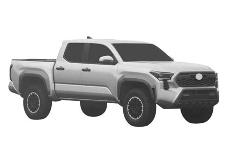 Toyota Tacoma 2024 Was Seen In Its Final Design Preview Of The Future