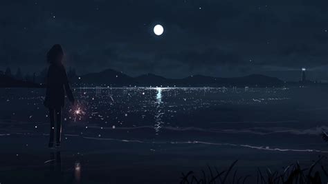 Top More Than 83 Night Anime Scenery Wallpaper Best Vn