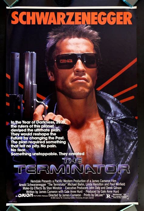 The Terminator 1984 Fiction Movies Sci Fi Movies Pulp Fiction