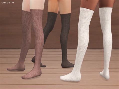 Chloem Knitted Socks Sims Mods Sims 4 Mods Sims 4 Collections
