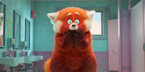 pixar s turning red trailer shows mei s mystical red panda connection