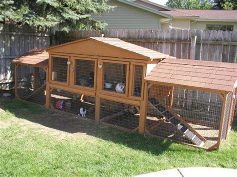 Hutches And Cottontails Bunny Barn Easy To Build Rabbit Home Wilson