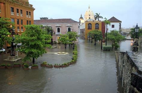 Las Inundaciones Provocan Una Emergencia Pública En Cartagena De Indias