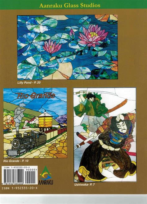 Aanraku Eclectic Volume 14 Stained Glass Pattern Book Great Mixed Patterns Ebay