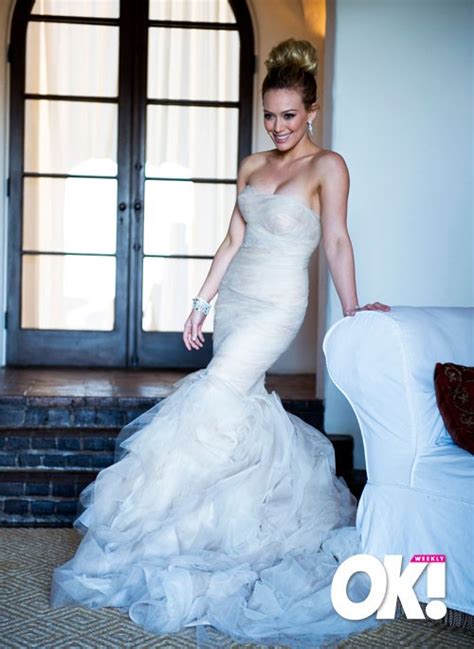 #hilary duff wedding #wedding #dress #flowers #mike #disney. Holdem Celebrity: More Hilary Duff & Mike Comrie Wedding Photos