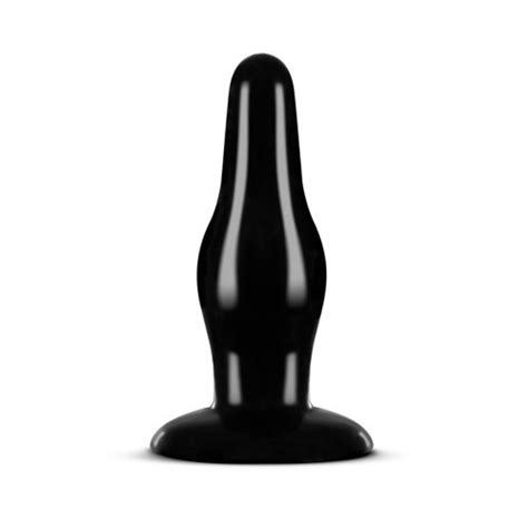 Anal Adventures Tapered Pleasure Plug Black Sex Toys And Adult