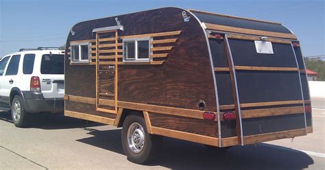 The ultimate guide to living in a travel trailer. Homemade RV Seen on the Road