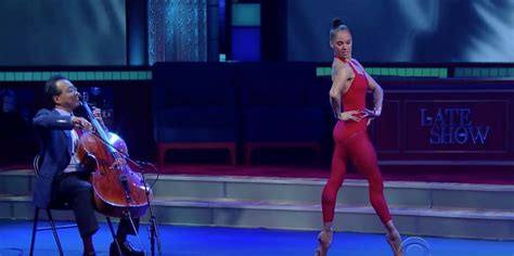 Dance Dance Wednesday Misty Copeland On The Late Show