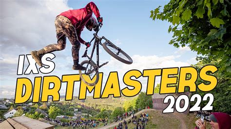 Mtb Rider Tobey Miley Auf Dem Podium Beim Ixs Dirt Masters Festival In