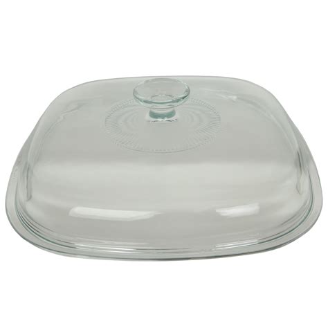 Corningware Replacement Lid A12 105 Square Clear Glass Cover For