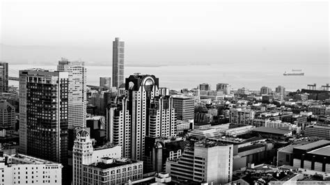 Black And White Cityscape High Definition Wallpapers Hd Wallpapers
