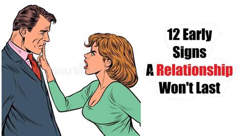 12 early signs a relationship won t last relationship advice for men youtube