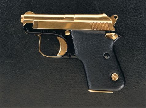 Lock Stock And History — Gold Plated And Cased Beretta Jetfire 950