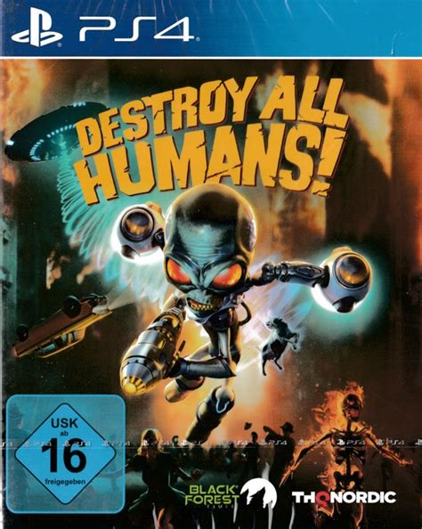 Destroy All Humans Cover Or Packaging Material Mobygames