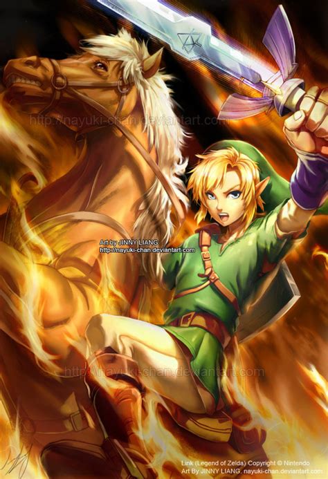 Link Legend Of Zelda By Nayuki Chan On Deviantart