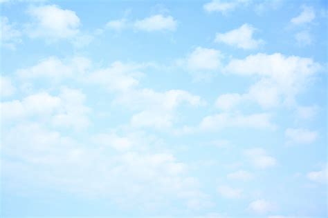 Light Blue Sky With Clouds Stock Photo Download Image Now Light