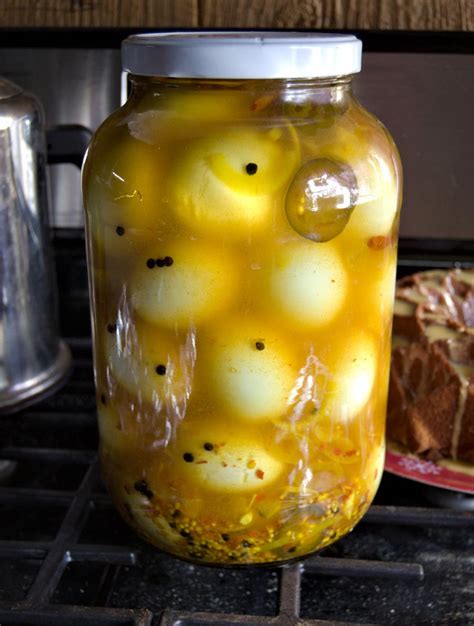 Spicy Pickled Eggs Thanks To Unordvestcannabis For A Push In The