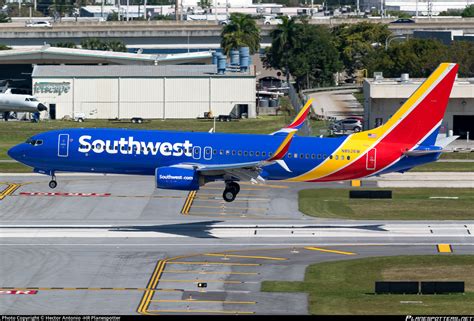 N8526w Southwest Airlines Boeing 737 8h4wl Photo By Hector Antonio