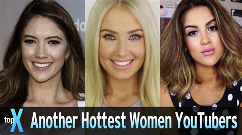 Another Top 10 Hottest Women Youtubers Topx