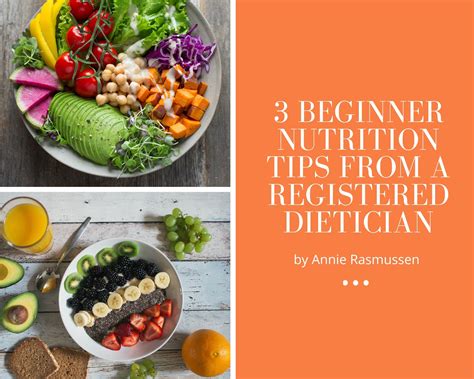 3 Beginner Nutrition Tips From A Registered Dietician Pf