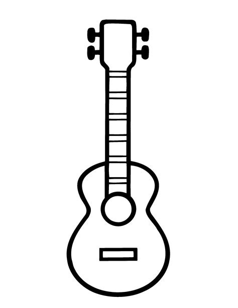 Dibujos De Instrumentos Musicales Guitarra Para Dibujar Dibujos De
