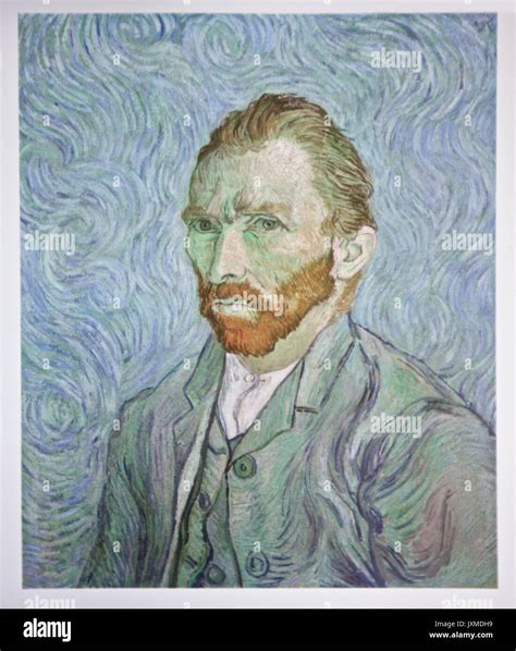 Vincent Van Gogh Self Portrait 1889 Stock Photo Alamy