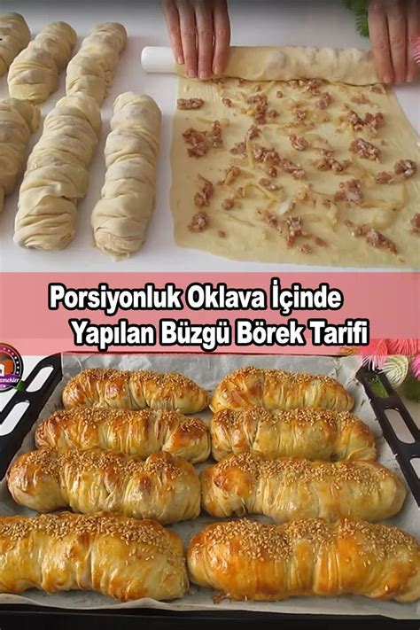 Porsiyonluk Oklava İçinde Yapılan Büzgü Börek Tarifi Pastry Turkey