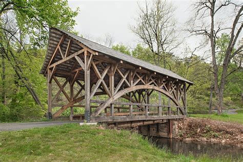 Rich Bridge Custom Covered Rough Sawn Red Oak
